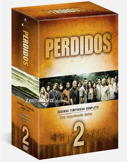 Perdidos (Lost) - 2ª Temporada carátula DVD